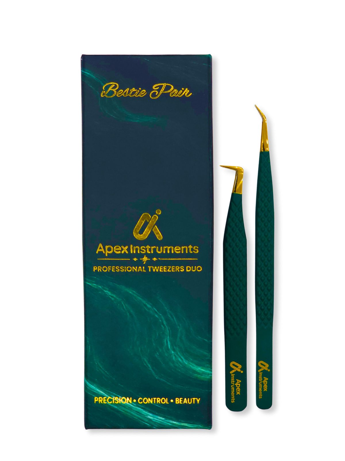 Emerald Green Duo Set - Fiber Tip